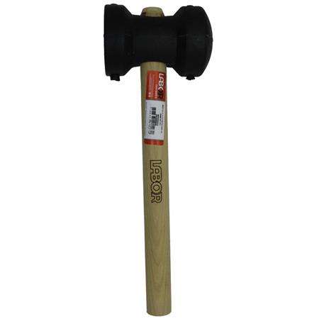 MARTILLO GOMA 60MM - NEGRO